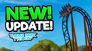 NEW Theme Park Tycoon 2 Levelling amp Roller Coaster UPDATE 🎢 [upl. by Elysha]