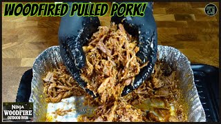 NInja Woodfire Oven Smoked Pulled Pork [upl. by Ateinotna144]