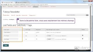Comment fusionner deux listes avec Mailchimp [upl. by Sad]