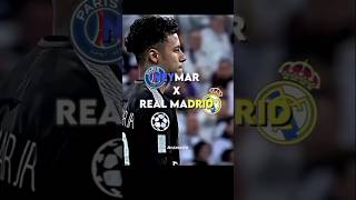 Neymar vs Real Madrid👀🇧🇷footballshorts neymar trending viralshorts foryou fyp [upl. by Anelad499]