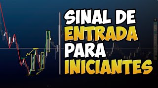 Sinal de entrada fácil para iniciantes no day trade [upl. by Anerys117]