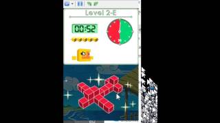 Picross 3D DS Beginner Puzzles Playthrough [upl. by Alleiram]