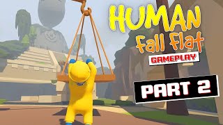 Human Fall Flat Gameplay  Free To Use [upl. by Herrle]