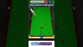 A masterclass in snooker Watch Hossein Vafaei demonstrate his exceptional skills  Fast Sports [upl. by Eglantine]