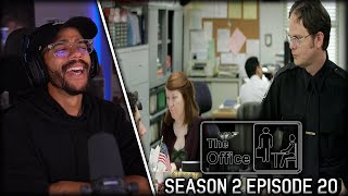 The Office Season 2 Episode 20 Reaction  Drug Testing [upl. by Amelina]