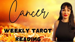 CANCER Dont give up on them❤️❤️❤️ weekly tarot reading [upl. by Alfreda]