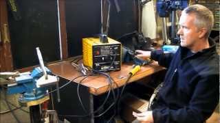 Welding thin gauge steel with stick welder [upl. by Ratna]