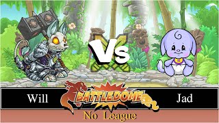 Neopets Battledome  No League Will VS Jad 01 [upl. by Aldarcie]