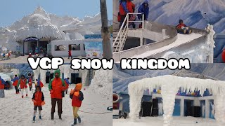 VGP Snow kingdom at Chennai 2023  place to visit in chennai  snow kingdom vgp snow travel [upl. by Moriyama]