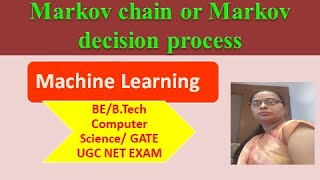 Markov chain or Markov decision process in HindiMarkovchainprocessmachinelearningtechgurukul [upl. by Ayaj]