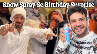 Rajab Ko Birthday Surprise Main Burfo Burfi Kar Diya 😂  New Year Trip Ki Tyari [upl. by Regnij591]