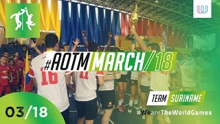 Suriname Korfball Team  The World Games Team of March 2018 [upl. by Reis]