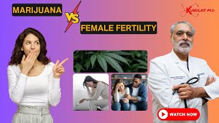 What’s Marijuana Doing to Female Fertility femaleinfertility [upl. by Duster]