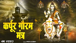 Karpur Gauram Karunavataram  कर्पूर गौरम करूणावतारम  Powerful Shiv MantraSong By Priya Dubey [upl. by Aiyn284]