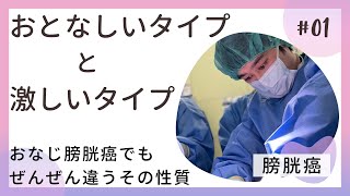 おとなしいタイプと激しいタイプの膀胱癌 同じ膀胱癌でも全く違った性質を持っている [upl. by Lonny170]