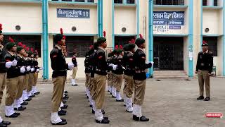 NCC DRILL PRACTICE WITH NCC COMMANDS  NCC PARADE [upl. by Kosaka219]