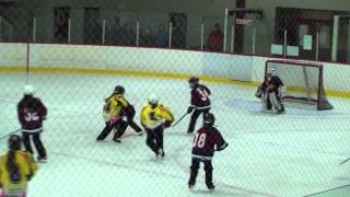 2014 Shediac Ringette Tournament  U12 Moncton vs Ken Sud Marc [upl. by Ahsikel]