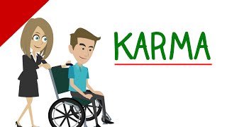 Learn English Words  KARMA Meaning Vocabulary Video [upl. by Sachs]