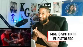 MGK Went Crazy   El Pistolero Video REACTION [upl. by Ainos]