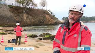 Quand la mer attaque le littoral les communes sadaptent à lérosion des falaises [upl. by Aidualk]