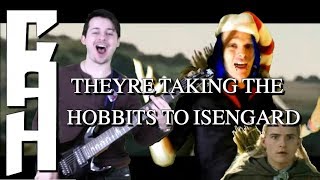 Theyre Taking The Hobbits to Isengard Metal Cover  Chris Allen Hess amp Maryjanedaniel [upl. by Dart]