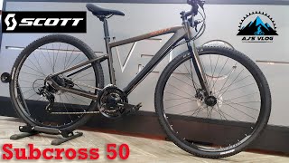 Scott Subcross 50  Price  Weight  Ajs Cycling Vlog [upl. by Valonia]