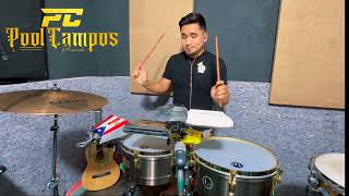 cover timbales  agrupación LÉRIDA tema  te amo [upl. by Adnirual]