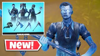 NEW BLACK ICE LEGENDS Gameplay in Fortnite  ICE CRYSTAL  ICEBOUND MIDAS  PERMAFROST RAIDER [upl. by Aldus]