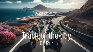 On Tour on Lanzarote  Track of the day  The Most Advanced Motorcycle Route Planner [upl. by Nolyak]