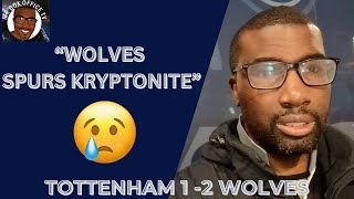 TOTTENHAM 1  2 WOLVES REACTION 🗣  Gomes double sinks Spurs  alexthfc193 [upl. by Islaen]