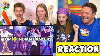 TOP TEN INDIAN DANCERS REACTION  BigAReact [upl. by Mark]