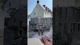 Destroyed Panther in Normandy Then and Now wwii thenandnow ww2tanks history tank [upl. by Ettennahs]