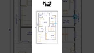 30x45 home plan design [upl. by Dionne570]