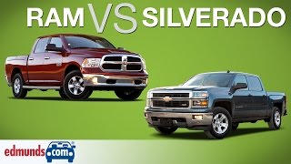 Ram 1500 vs Chevrolet Silverado  Which Truck Is Better [upl. by Naujuj]