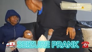 I HAD A SEIZURE PRANK‼️GONE WRONG 😱 [upl. by Lienad130]