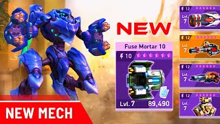 NEW MECH Lacewing amp NEW WEAPON Fuse Mortar  Mech Arena [upl. by Asennav]