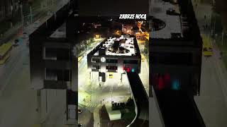 Zabrze nocą short drone djiavata djiair3s zabrze night [upl. by Dnalyar]