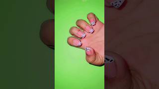 Easy nail art🌼 shorts nailart frenchnailart nailcolours fashion [upl. by Latona292]