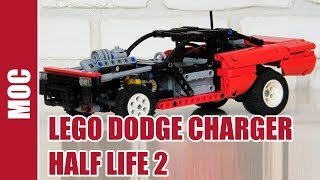 Lego Technic  Dodge Charger Half Life 2 [upl. by Ecnal]