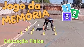 ✔JOGO DIVERTIDO PARA A QUADRA OU A SALA  JOGO DA MEMÓRIA  EDUCAÇÃO FÍSICA [upl. by Nner]