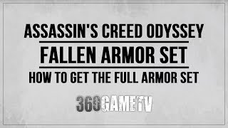 Assassins Creed Odyssey How to get Fallen Armor Set Poisoner Epiktetos Deianeira Swordfish [upl. by Therese]