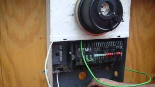 530 9909769 DIY 5 MINUTE INSTALLATION OF BACKUP GENERATOR  EMERGENCY POWER TRANSFER SWITCH [upl. by Anirrehs]