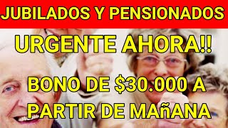 URGENTE❗ Bono de 30000 pesos SEPTIEMBRE  Jubilados y Pensionados DE Anses  Bono y aumento 2023 [upl. by Edy147]