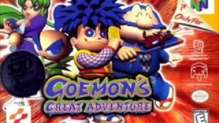 Goemons Great Adventure  Floating Sky Town DayNight Full [upl. by Bohs159]