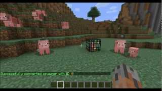 CustomSpawners  InGame Mob Spawner Customization for Bukkit [upl. by Ociredef]