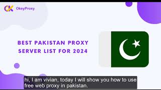 Free Proxy List for Pakistan 2024 croxyproxy freeproxy proxyium [upl. by Downing]