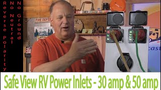 Safe View RV Power Inlets  30 amp 50 Amp [upl. by Donaghue342]