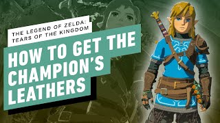 The Legend of Zelda Tears of the Kingdom  How To Get The Champions Leathers [upl. by Eatnuahc848]