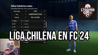 LLEGA LA LIGA CHILENA A FC 24  LTA MOD BETA  TE ENSEÑO TODO [upl. by Lamaaj]