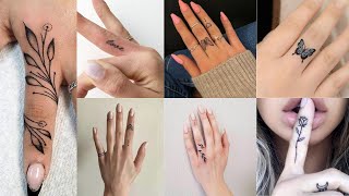 Tattoo for girls  finger tattoo for girls  best tattoo for girl [upl. by Eduino]